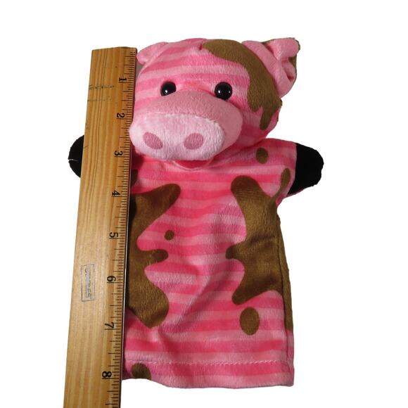 Melissa & Doug Animal Hand Puppets Set of 7 Kids Educational Play Toys - Picture 6 of 16